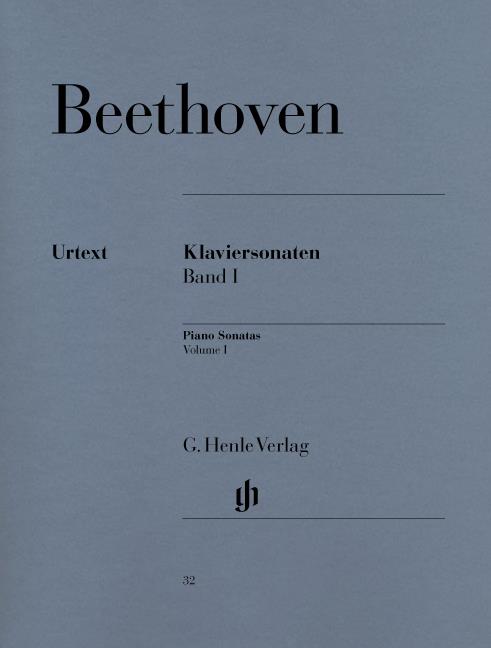 Beethoven: Piano Sonatas 1 -  Klaviersonaten 1 (Henle Urtext)
