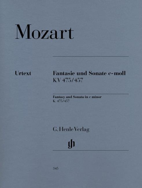 Mozart: Fantasy and Sonata In C Minor KV 475/457 (Henle Urtext Edition)