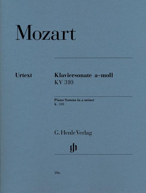 Mozart: Piano Sonata In A Minor KV 310