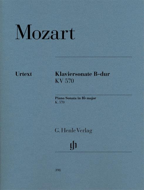 Mozart: Piano Sonata B flat major KV 570