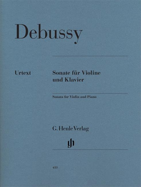 Debussy: Sonata for Violin And Piano In G Minor