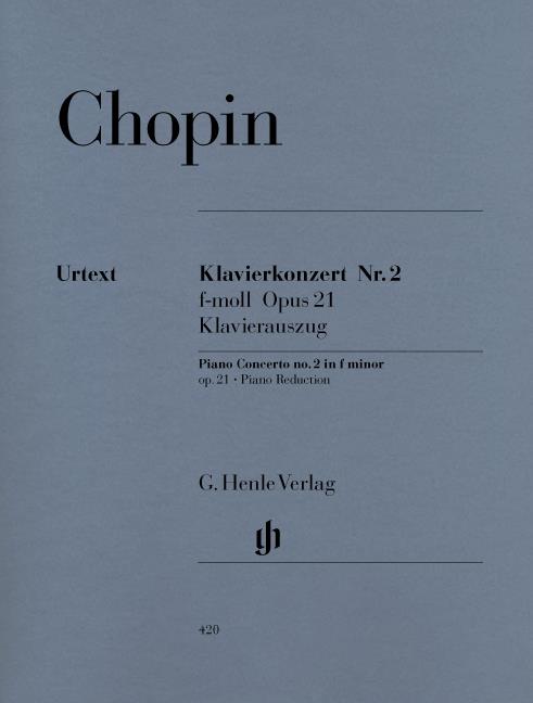 Chopin:  Concerto for Piano And Orchestra No. 2 F Minor Op.21 (2 Pianos)