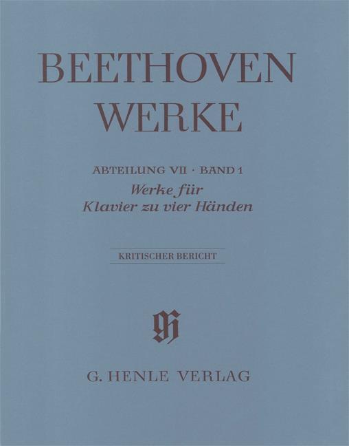 Werke fur Klavier zu vier Händen