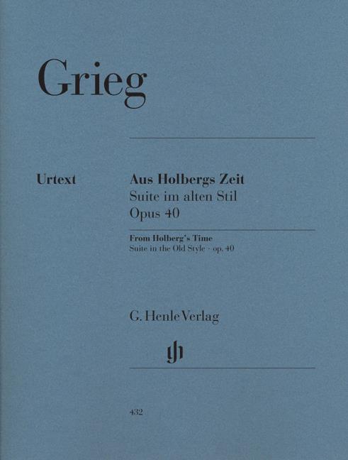 Grieg: Aus Holbergs Zeit Op. 40 (Piano)