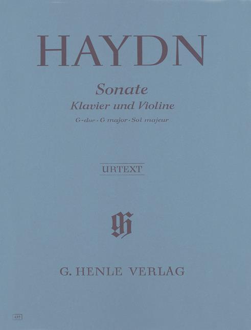 Haydn: Sonata for Piano And Violin In G