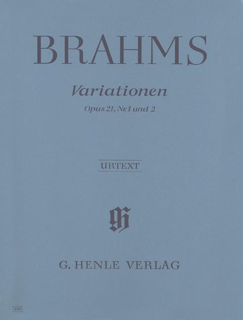 Brahms: Variations Op.21 No.1 And 2