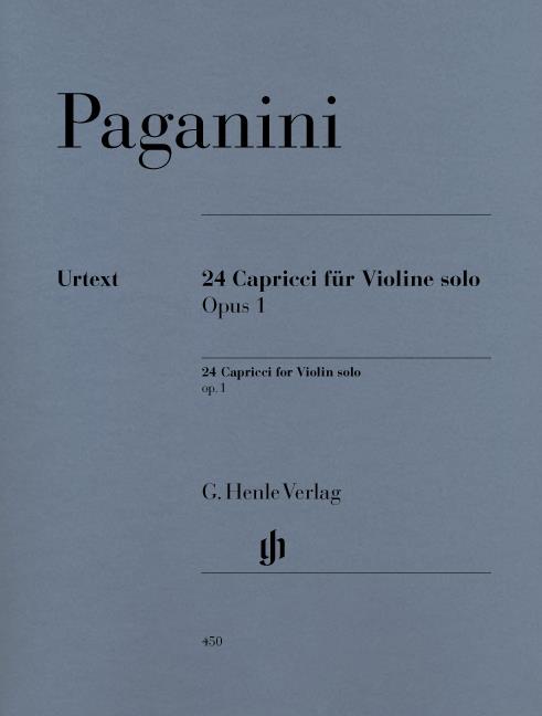 Paganini: 24 Capricci op. 1