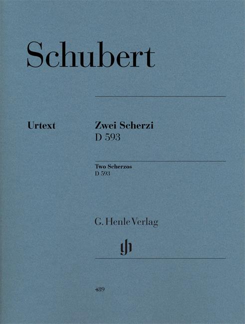 Schubert:  2 Scherzi B flat major and D flat major D 593