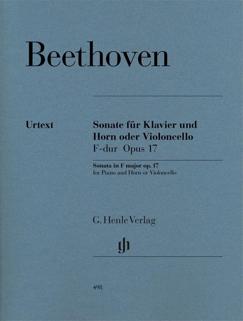 Beethoven: Sonata In F for Piano And Horn Or Cello Op.17