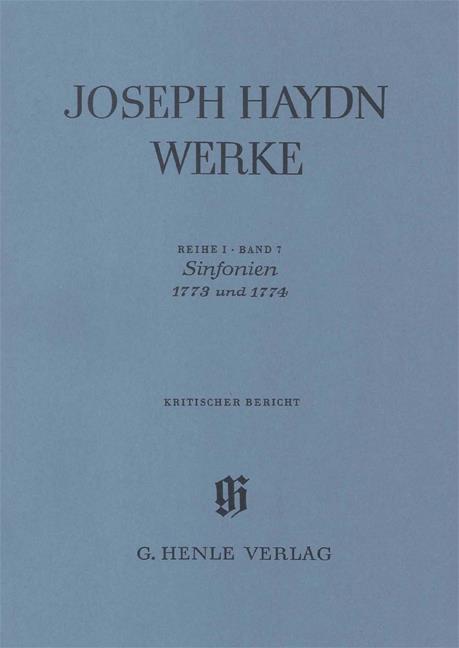 Haydn: Sinfonias 1773 and 1774