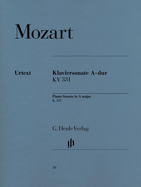 Mozart: Klaviersonate A-dur KV 331 - Piano Sonata A major K. 331 (Henle)