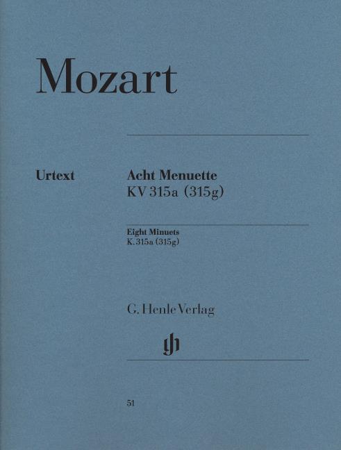 Mozart: Eight Minuets KV 315a