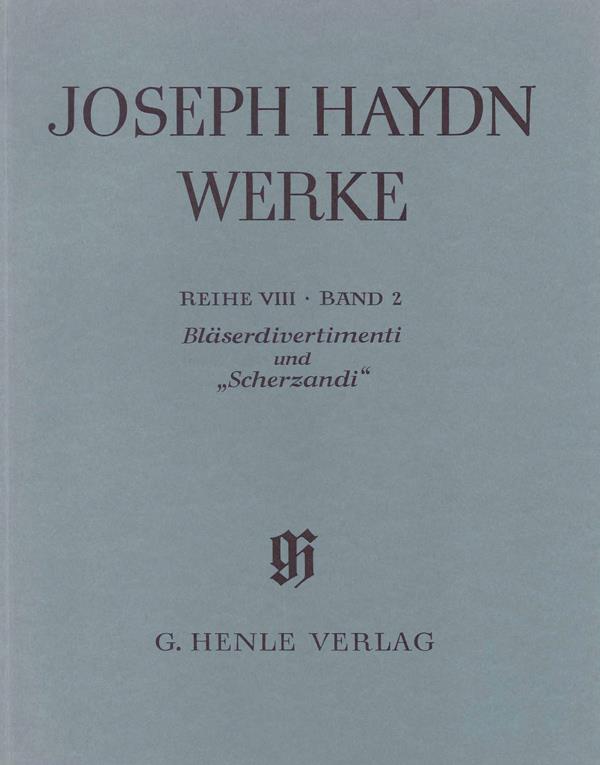 Joseph Haydn: Divertimenti fuer Blasinstrumente Edizione Rilegata