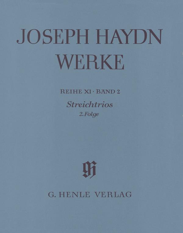 Haydn: String Trios 2nd sequence (with critical report)