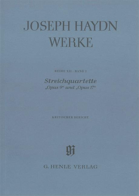 Streichquartette op. 9 und op. 17
