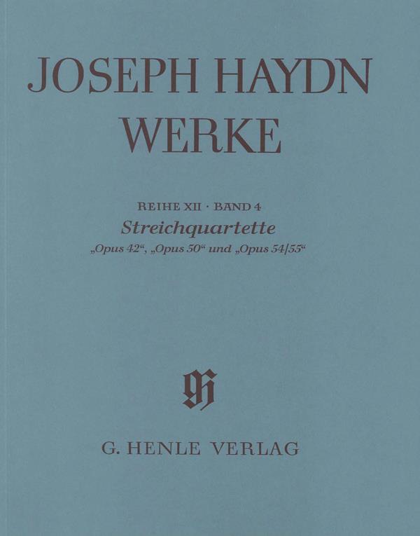 Joseph Haydn: Streichquartette Opues 42 Opus 50 Opus 54/55