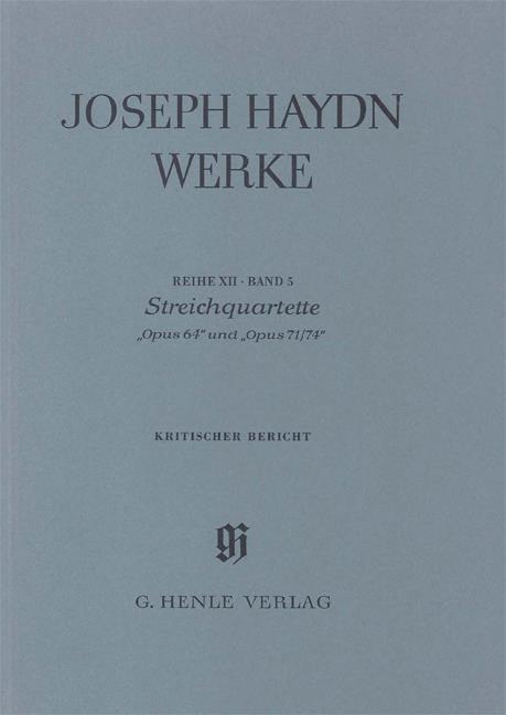 Haydn: String Quartets op. 64 and op. 71/74, Volume 5