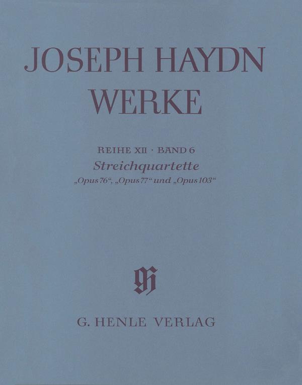 Joseph Haydn: String Quartets Opus76,77,103