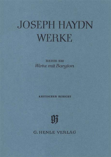 Joseph Haydn: Works With Barytone