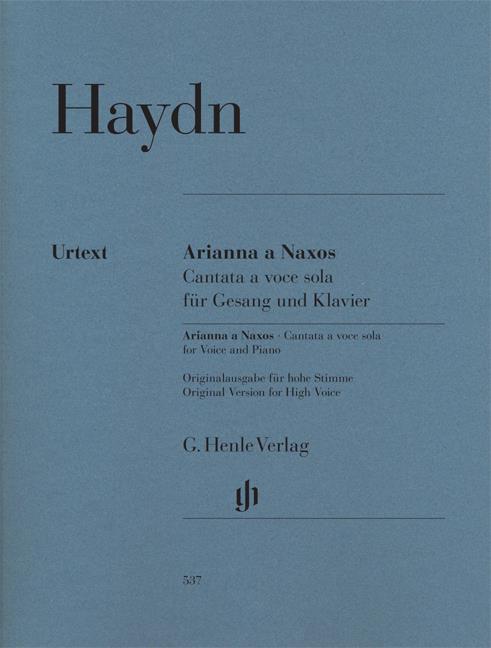 Haydn: Arianna A Naxos - Cantata A Voce Sola