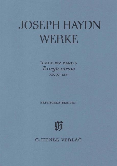 Haydn: Barytone Trios No. 97 - 126