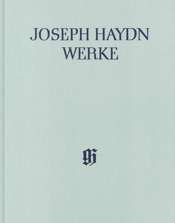 Haydn: Concertos fuer Harpsichord or Piano and Orchestra (with critical report)