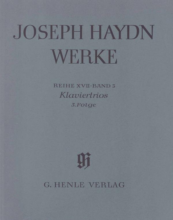 Joseph Haydn: Klaviertrios N 3 Edizione Rilegata