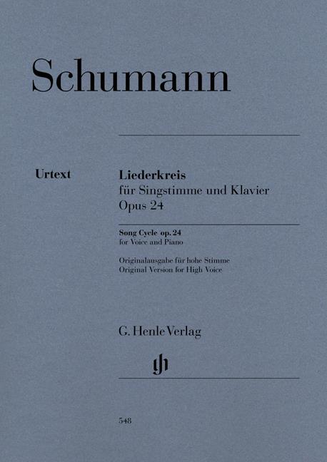 Schumann:  Song Cycle op. 24