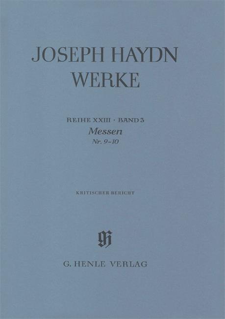 Haydn: Masses No. 9 - 10