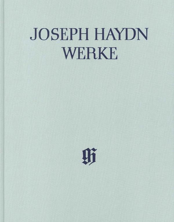 Haydn: Textbücher verschollener Singspiele (mit Kritischem Bericht)