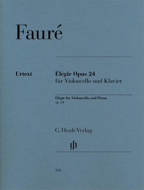 Gabriel Faure: Elegie Op. 24 for Violoncello and Piano