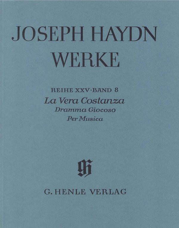 Joseph Haydn: La Vera Costanza Edizione Brossura