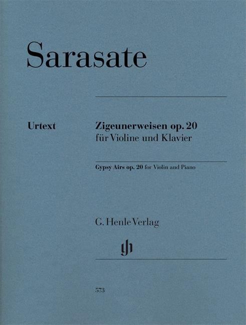 Pablo de Sarasate: Zigeunerweisen Opus 20 for Violine und Klavier