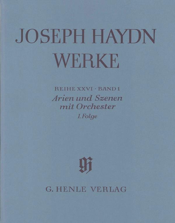 Joseph Haydn: Arien und Szenen mit Orchester, 1. Folge