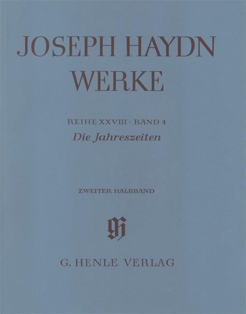 Joseph Haydn: The Seasons Hob Xxi 3