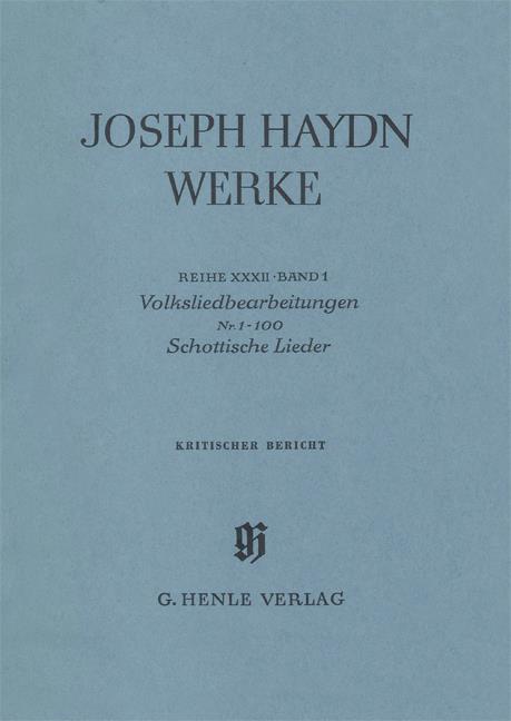 Haydn: Volksliedbearbeitungen No. 1-100 Schottische Lieder