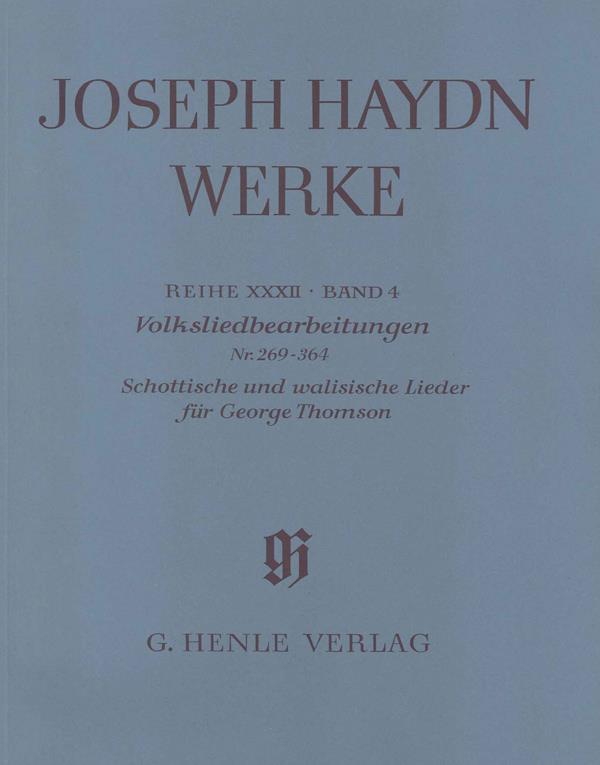 Joseph Haydn: Folk Song Arrangements Nos 269