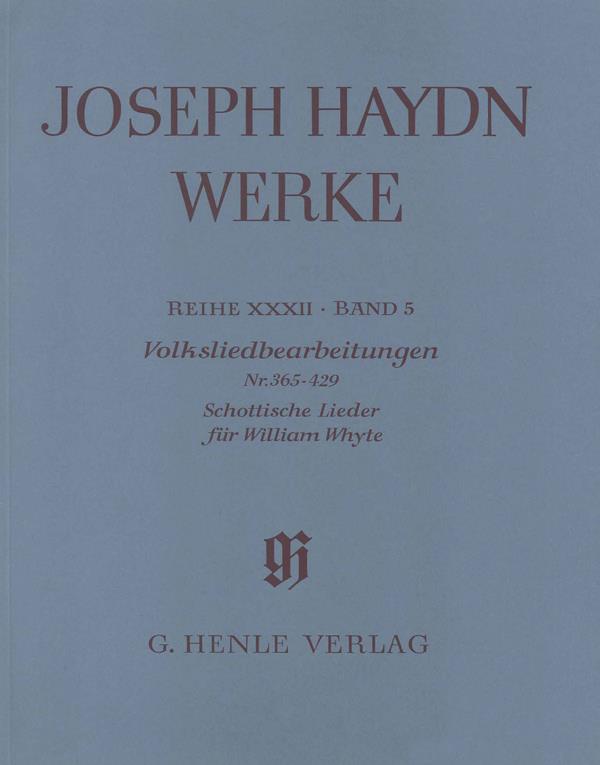 Joseph Haydn: Folk Song Arrangements Nos 365