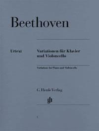 Beethoven: Variations for Piano and Violoncello