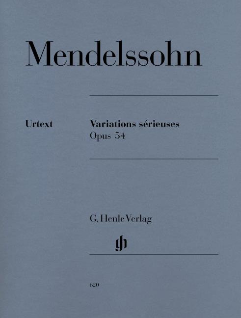 Felix Mendelssohn: Variations Sérieuses Op. 54