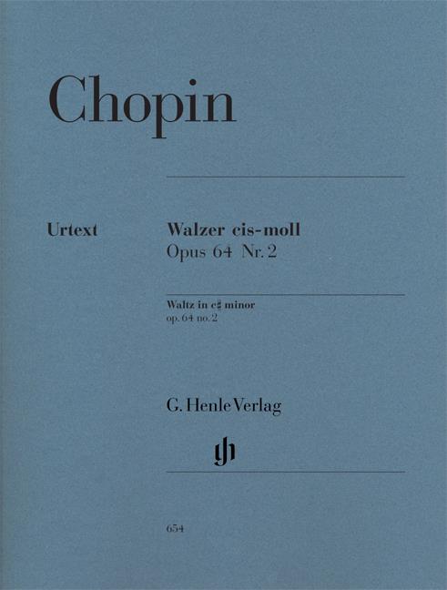 Chopin:  Waltz In C Sharp Minor Op.64 No.2 (Urtext Edition)
