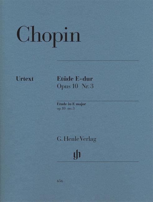 Chopin:  Etude In E Major, Op. 10, No. 3
