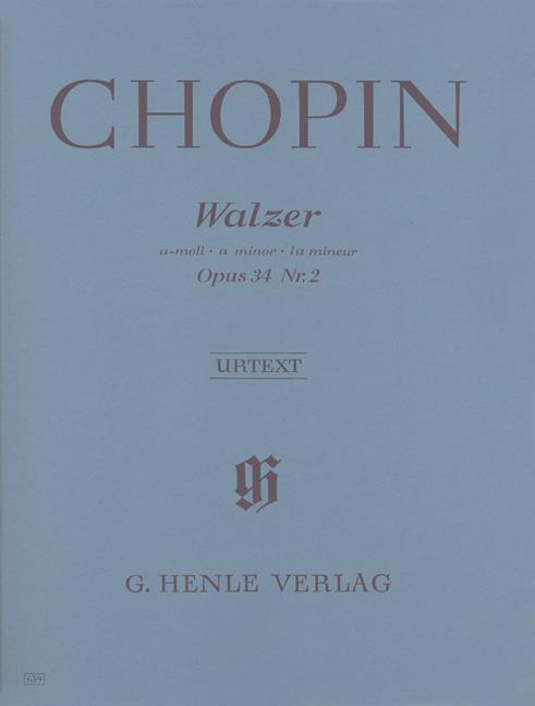 Chopin:  Walzer A-Moll Op. 34 No. 2