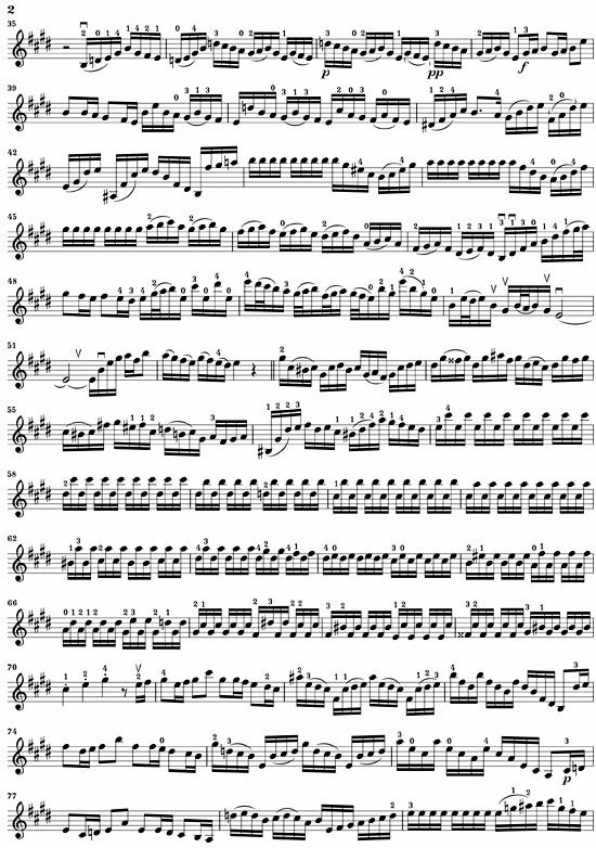 Bach:  Konzert fur Violine und Orchester E-dur BWV 1042