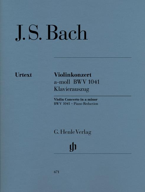 Bach: Konzert fur Violine, Streicher und Basso continuo a-Moll BWV 1041
