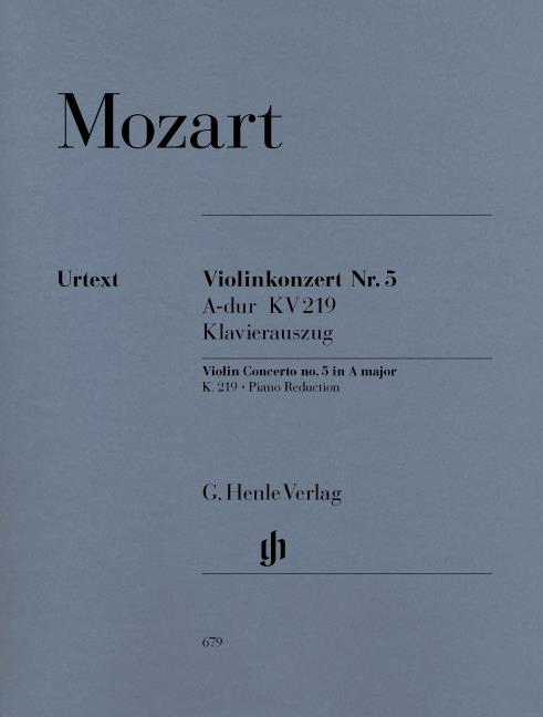 Mozart: Violin Concerto no. 5 A major K. 219