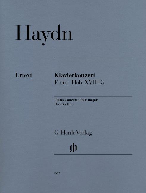 Haydn: Concerto for Piano (Harpsichord) and Orchestra F major Hob. XVIII:3