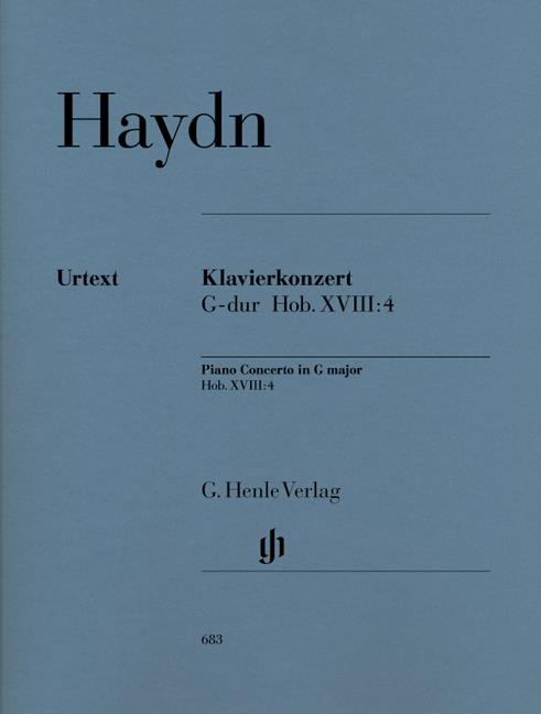 Haydn: Concerto for Piano (Harpsichord) and Orchestra G  Hob. XVIII:4