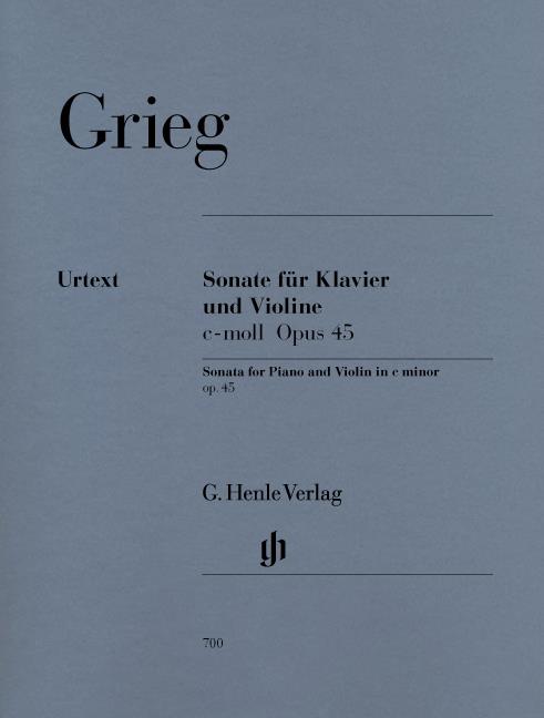 Grieg: Sonata for Piano And Violin In C Minor Op.45