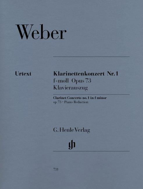 Weber: Clarinet Concerto No. 1 f minor op. 73/1